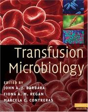 Transfusion microbiology by John A. J. Barbara, Marcela Contreras