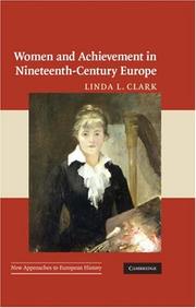 Cover of: Women and Achievement in Nineteenth-Century Europe (New Approaches to European History)