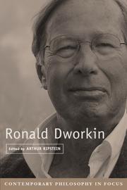 Cover of: Ronald Dworkin (Contemporary Philosophy in Focus)
