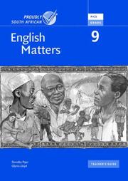 Cover of: English Matters Grade 9 Teacher's Guide