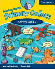 Cover of: American English Primary Colors 5 Activity Book