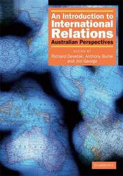 Cover of: An Introduction to International Relations: Australian Perspectives