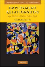 Cover of: Employment Relationships by 