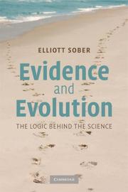 Cover of: Evidence and Evolution by 