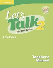 Cover of: Let's Talk Teacher's Manual 2 with Audio CD (Let's Talk Second Edition)