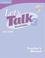 Cover of: Let's Talk Teacher's Manual 3