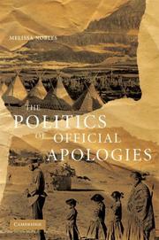 Cover of: The Politics of Official Apologies by Melissa Nobles