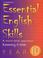 Cover of: Essential English Skills Year 10