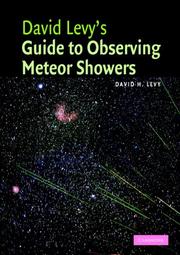 Cover of: David Levy's Guide to Observing Meteor Showers by David H. Levy