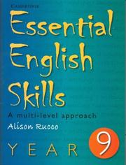 Cover of: Essential English Skills Year 9: A multi-level approach