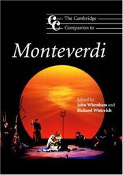 Cover of: The Cambridge Companion to Monteverdi (Cambridge Companion to Music)