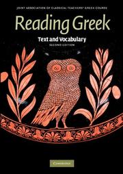 Cover of: Reading Greek: Text and Vocabulary (Reading Greek)