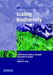 Cover of: Scaling Biodiversity (Ecological Reviews)