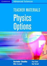Cover of: Teacher Materials Physics Options CD-ROM (Cambridge Advanced Sciences)