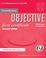 Cover of: Objective First Certificate Workbook with answers