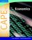 Cover of: Economics for CAPE