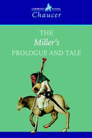 Cover of: The Miller's Tale (Cambridge School Chaucer)