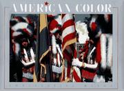 Cover of: American color by Constantine Manos