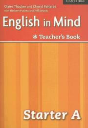 Cover of: English in Mind Starter A Combo Teacher's Book (English in Mind)