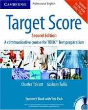 Cover of: Target Score Student