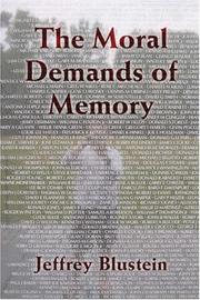 Cover of: The Moral Demands of Memory