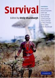 Cover of: Survival: The Survival of the Human Race (Darwin College Lectures)