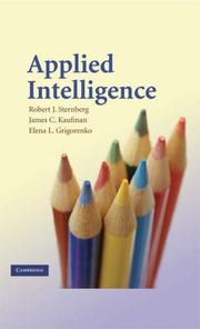 Cover of: Applied Intelligence by Robert J. Sternberg, James C. Kaufman, Elena Grigorenko