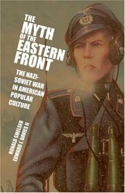 Cover of: The Myth of the Eastern Front | Ronald Smelser