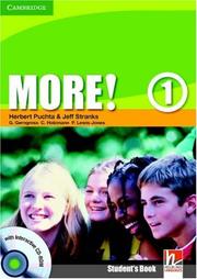 Cover of: More! Level 1 Student's Book with interactive CD-ROM (More)