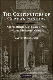 The Continuities of German History by Helmut Walser Smith