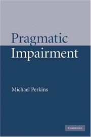 Cover of: Pragmatic Impairment by Michael Perkins