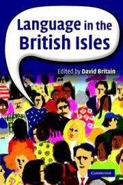 Cover of: Language in the British Isles | David Britain