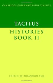 Cover of: Tacitus by P. Cornelius Tacitus