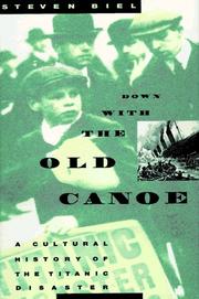Cover of: Down with the old canoe | Steven Biel