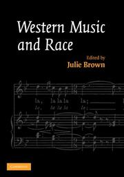 Cover of: Western Music and Race by Julie Brown