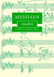 Cover of: Messiaen Studies (Cambridge Composer Studies)