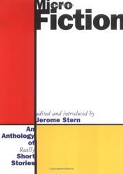 Cover of: Micro Fiction: An Anthology of  Really Short Stories