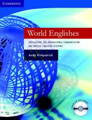 Cover of: World Englishes by Andy Kirkpatrick