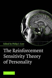 Cover of: The Reinforcement Sensitivity Theory of Personality by Philip J. Corr