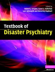 Cover of: Textbook of Disaster Psychiatry
