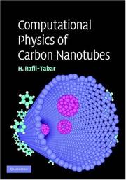 Cover of: Computational Physics of Carbon Nanotubes | Hashem Rafii-Tabar