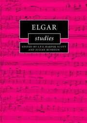 Cover of: Elgar Studies (Cambridge Composer Studies)