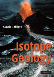 Cover of: Isotope Geology