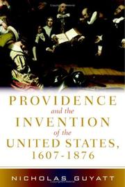 Cover of: Providence and the Invention of the United States, 1607-1876