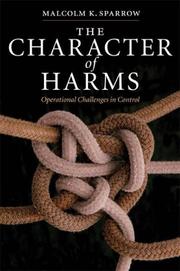 Cover of: The Character of Harms: Operational Challenges in Control