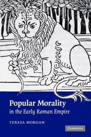 Cover of: Popular Morality in the Early Roman Empire