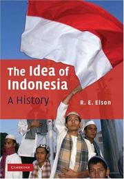 Cover of: The Idea of Indonesia by R. E. Elson, R. E. Elson