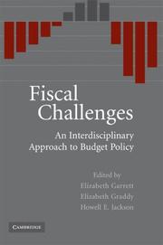 Cover of: Fiscal Challenges by Elizabeth Garrett, Elizabeth Graddy, Howell E. Jackson