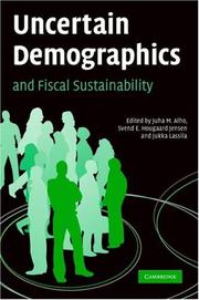Cover of: Uncertain Demographics and Fiscal Sustainability