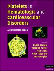 Cover of: Platelets in Hematologic and Cardiovascular Disorders by 